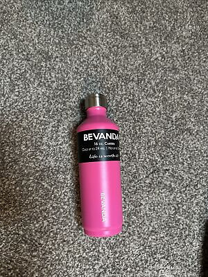 #ad Bevanda Water Bottle 16oz Color: Pink Holds Hot or Cold Beverages $17.50