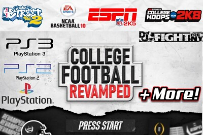 #ad #ad College Football Revamped V21 PS3 Console MORE Read Below $199.99