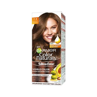 #ad 1X Garnier Hair Colouring Creme Color Naturals Shade: 7.3 Golden Brown 105 ml $18.90