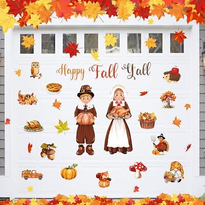 #ad Fall Thanksgiving Garage Door Decoration Magnets 20Pcs Magnetic Fall 02 $27.25