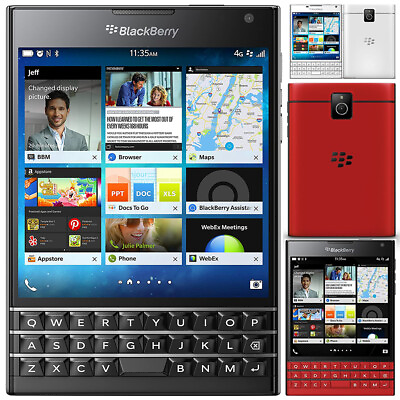 #ad Original Blackberry Passport Q30 WIFI 3GB32GB BlackBerry OS Unlocked Smartphone $290.00