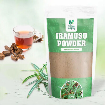 #ad Herbal Natural Sarsaparilla Pure Ceylon 100% Ayurveda drink 100g Iramusu Powder $14.99