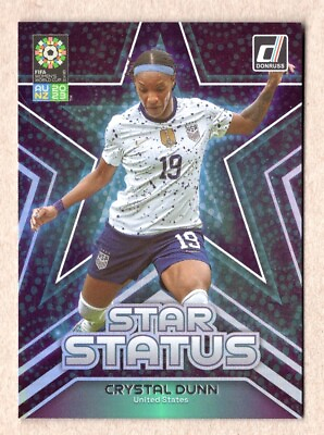 #ad Crystal Dunn 2023 Donruss FIFA Womens World Cup Star Status #23 USWNT $1.99