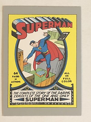#ad Superman Trading Card Marvel Comics #177 $1.99