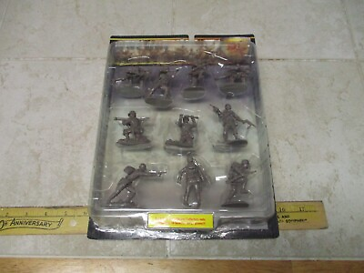 #ad Conte WW2 GI#x27;s Bloody Omaha Limited Edition Figures Set 8 Brown Army Men 1 32 $199.95