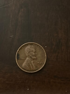 #ad Extremely Rare 1945 No Mint Mark Wheat Penny 1c US Coin. $500.00