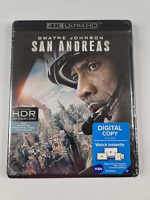 #ad San Andreas: Dwayne Johnson 4K Ultra HD 2016 New Sealed **Read Description***⤵ $12.99