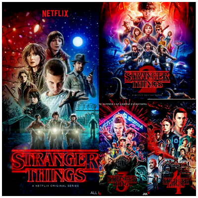 #ad Stranger Things TV Series Complete Series All4 Seasons 1 4 DVD Region 1 * $24.69