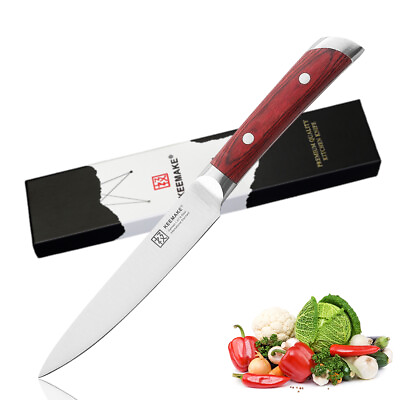 #ad 5 inch Utility Knife German Stainless Steel Kitchen Chef Cutlery Paring Slicer $19.44