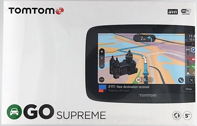 #ad NEW TomTom GO Supreme 5quot; GPS SET Device USA CANADA MEXICO World Map Update $189.95