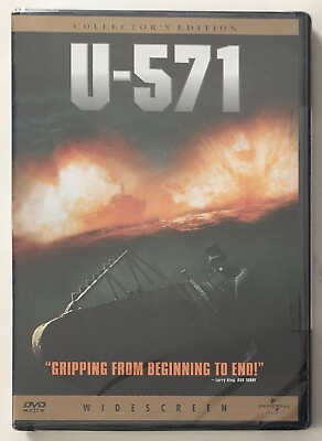 #ad U 571 Collector#x27;s Edition DVD 2000 Widescreen New Factory Sealed $4.73