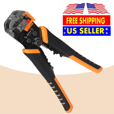 #ad Self Adjustable Automatic Electrical Cable Wire Stripper Cutter Plier Hand Tool $13.49