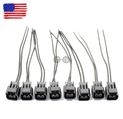 #ad #ad Set of 8 pc Modular Ignition Coil Connector Pigtail Plug For Ford 4.6L 5.4L 6.8L $8.98