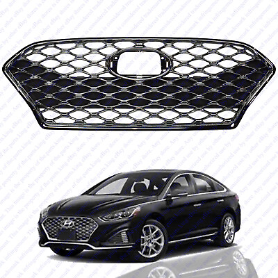 #ad For 2018 2019 Hyundai Sonata Front Bumper Grille Sport Type Assembly $169.95