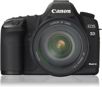 #ad USED Canon Digital SLR Camera EOS 5D MarkII EF24 105L IS U Lens Kit 2764B002 Dig $1466.13