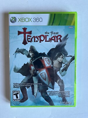#ad The First Templar Xbox 360 Brand New Factory Sealed Microsoft OOP Kalypso RPG $16.75