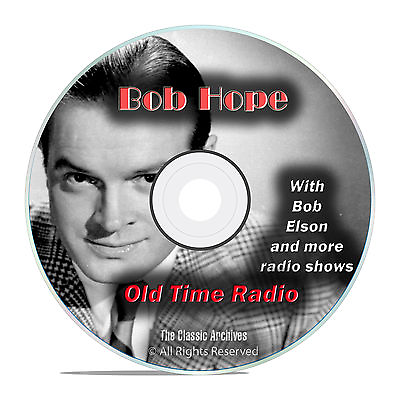 #ad Bob Hope Comedy Music and Variety Shows 849 Old Time Radio Shows OTR DVD G43 $8.49