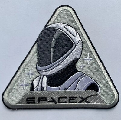 #ad SPACEX ASTRONAUT LOGO PATCH STARSHIP MISSION Patch 3” NASA $10.00
