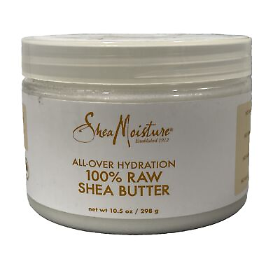 #ad Shea Moisture 100% Raw Shea Butter All Over Hydration 4 Hair and Skin 10.5oz New $15.99