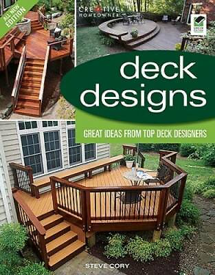 #ad Deck Designs 3rd Edition: Great Design Ideas from Top Deck Designers Ho GOOD $5.14