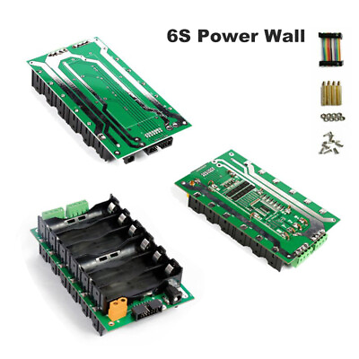 #ad 6S Power Wall 18650 Battery Pack Holder PCB Circuit Protection Board BMS DIY $22.51