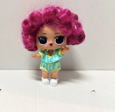 #ad LOL Surprise WAKE UP QT Hairgoals Series 2 Pink Hair Outfit Slippers $4.99