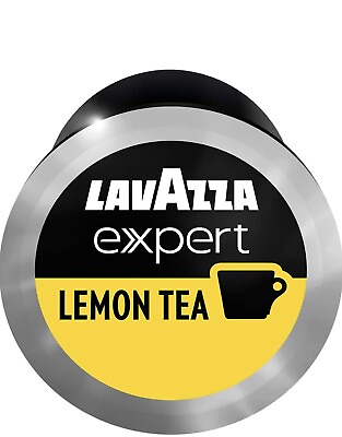 #ad Lavazza Expert Instant Lemon Tea Kit 50 Coffee Pods Factory Sealed $30.64