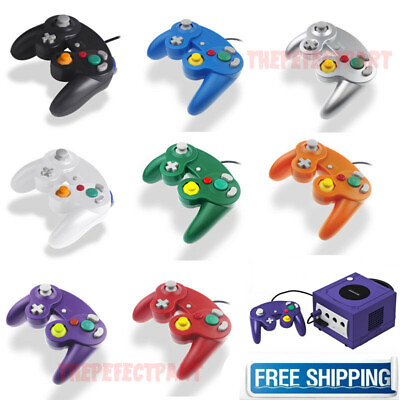 #ad Wired NGC Controller Gamepad For Nintendo GameCube GC amp; Wii U Console Colors NEW $12.59