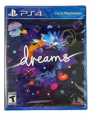 #ad Dreams PS4 Brand New Factory Sealed NIB Complete CIB Playstation 4 Sony $15.00