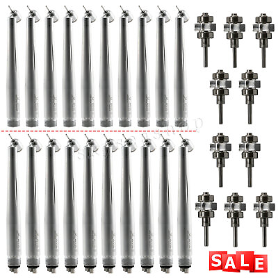 #ad 1 10 Dental 45 degree Surgical High Speed Handpiece 2 4 Holes Cartridage extra $47.07