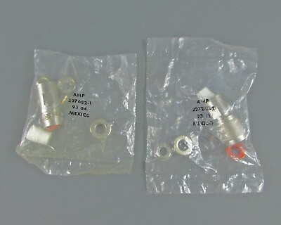 #ad Mated Pair of AMP IBM Twin Contacts Video Plug 227241 2 and Receptacle 227682 1 $28.99