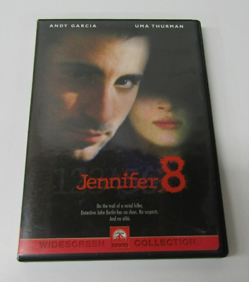 #ad Jennifer 8 DVD 2000 Sensormatic Widescreen $3.59