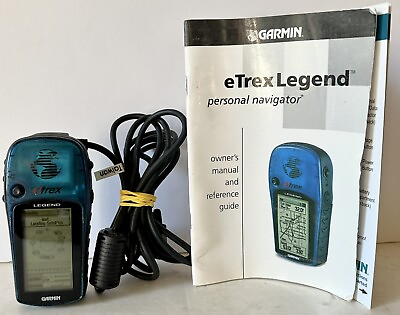 #ad Garmin eTrex Legend Handheld GPS Personal Portable Compact Hiking Navigator $75.00