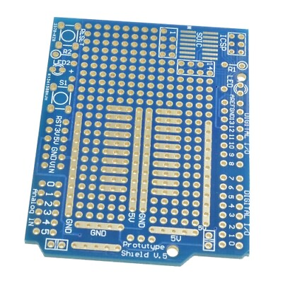 #ad Prototype PCB for Arduino UNO R3 Shield Board FR 4 Fiber 2mm2.54mm Pitch DIY $7.49