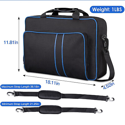 #ad Adjustable Carrying Case Storage Travel Bag Protective HandBag For Console PS5 $25.95