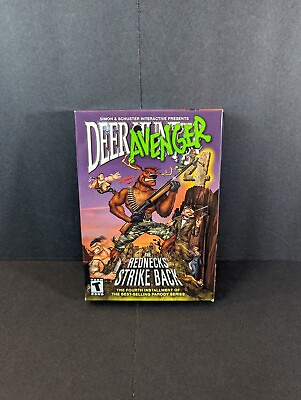 Video Game PC Deer Avenger 4 The Rednecks Strike Back NEW SEALED $79.99
