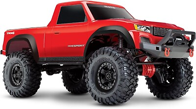 #ad Traxxas 82024 4 Red TRX 4 RTR Sport 4WD 4x4 Truck Crawler with Portals 2.4GHZ $389.95