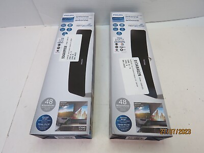 #ad Lot OF 2: Philips HD Contour Series Indoor TV Antenna SDV9201A 07 $17.99