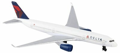 #ad Delta A350 White Real Toy RT4995 Pre built Model Airplane Replica $9.61