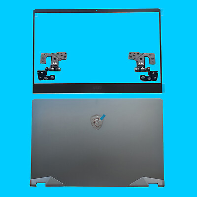 #ad New MSI GE66 Raider 10SD 10SE MS 1541 1542 LCD Back Cover Bezel Hinges Blue US $152.99