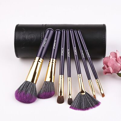 #ad Synthetic Hair Makeup Brushes Concealer Lip Brush Cosmetic Supplies 7pcs Sets $44.77