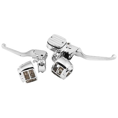 #ad Biker#x27;s Choice Handlebar Control Kit without Switches Chrome 26 067 $201.25
