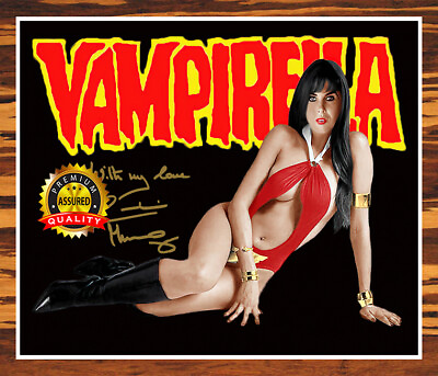 #ad Caroline Munro Autographed Signed 8x10 Photo Vampirella Reprint $12.99