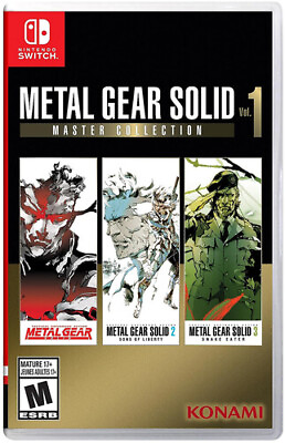 #ad Metal Gear Solid: Master Collection Vo1. 1 for Nintendo Switch New Video Game $39.99