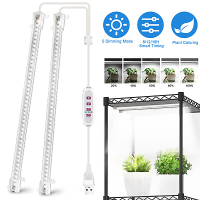 #ad Full Spectrum LED Grow Lights Sun Light Dimmable Growing Lamp for Indoor Plants $13.98