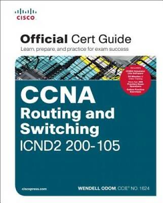 #ad CCNA Routing and Switching ICND2 200 105 Official Cert Guide Hardcover GOOD $5.55