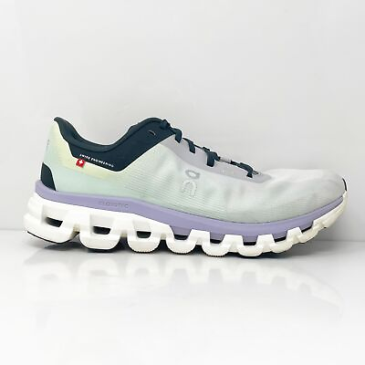 #ad On Womens Swiss Engineering Cloudflow 4 Green Running Shoes Sneakers Size 10 $64.12