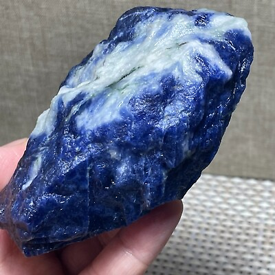 #ad Raw Rough Sodalite Blue Stone Rocks Chunks Crystal Mineral Specimens 295g F12 $37.05