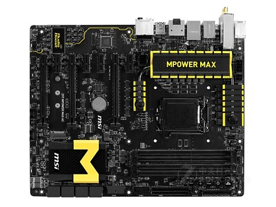 For MSI Z97 MPOWER MAX AC motherboard Z97 LGA1150 DDR3 32G HDMIDP ATX Tested ok $253.00