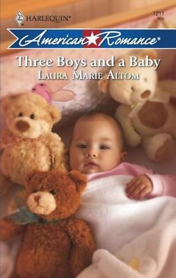 #ad Three Boys and a Baby by Altom Laura Marie $5.15